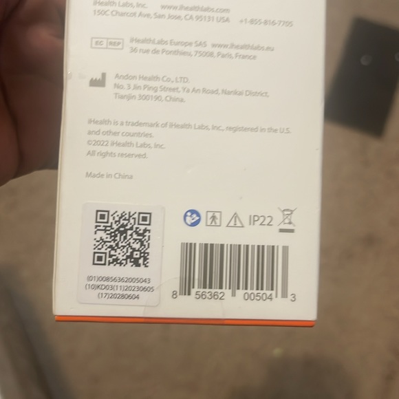 iHealth No-Touch Forehead Thermometer - Picture 7 of 8